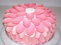 Chocolate Petal Cake