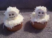 Snowmen Cupcakes