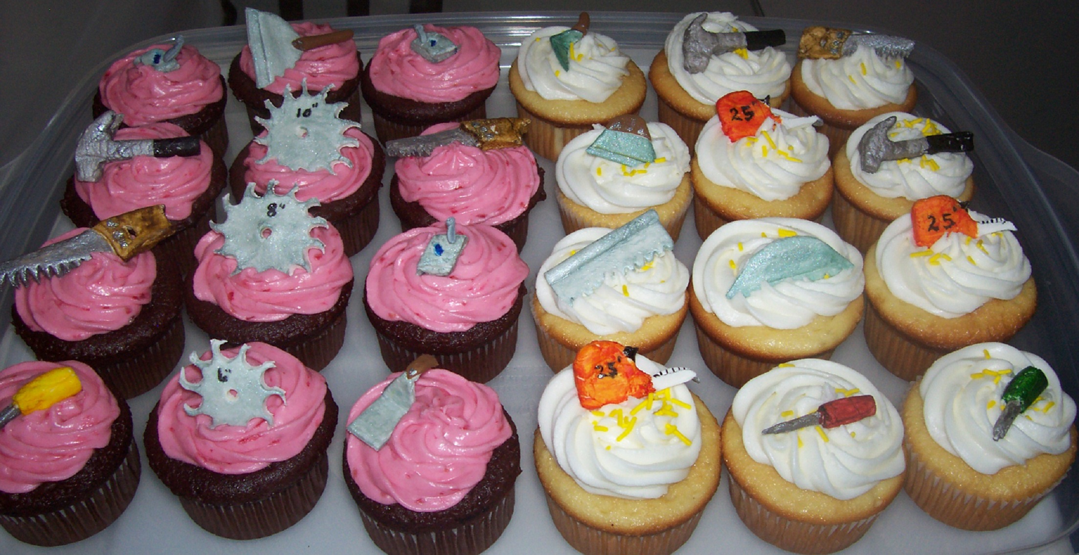 Tools Cupcakes